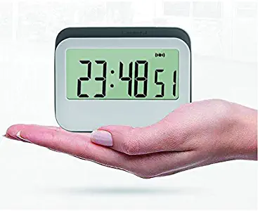 Jayron JR-WG016 Digital Large Screen Silicone Timer Alarm Clock Kitchen Office Learning Timer Cooking Timer