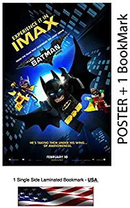 The Lego Batman Movie Poster 24 x 36 Inches (Glossy Photo Paper) - Will Arnett