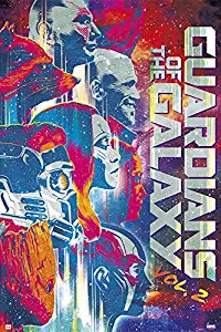 Guardians Of The Galaxy Vol. 2 - Movie Poster / Print (The Guardians - Pop-Art) (Size: 24" x 36") (By POSTER STOP ONLINE)