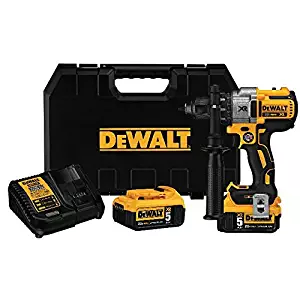 DEWALT 20V MAX XR Brushless Drill/Driver 3-Speed, Premium 5.0Ah Kit (DCD991P2)