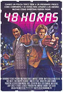 48 Hrs. Movie Poster (27 x 40 Inches - 69cm x 102cm) (1982) Spanish -(Ned Dowd)(Nick Nolte)(Eddie Murphy)(James Remar)(Annette O'Toole)(David Patrick Kelly)