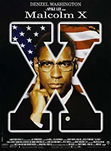 Malcolm X Movie Poster (27 x 40 Inches - 69cm x 102cm) (1992) Style D -(Denzel Washington)(Angela Bassett)(Albert Hall)(Al Freeman Jr.)(Delroy Lindo)(Spike Lee)