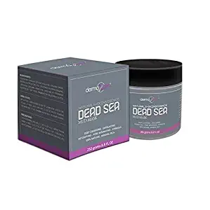 dermaXgen Dead Sea Mud Mask - deep cleansing, exfoliating, detoxifying - Blackhead remover, Minimize Facial Pores & Cleanser Treatment - Natural & Organic Treatment For Youthful Skin