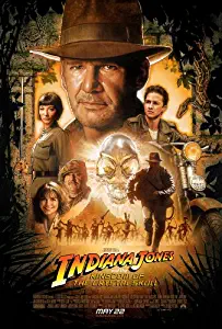 INDIANA JONES AND THE KINGDOM OF THE CRYSTAL SKULL MOVIE POSTER 2 Sided ORIGINAL FINAL 27x40