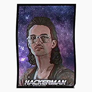 kineticards Fury Tricericop Movie Hackerman Hack Hacker Kung | Home Decor Wall Art Print Poster