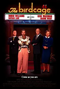 Pop Culture Graphics The Birdcage Poster 27x40 Robin Williams Nathan Lane Gene Hackman