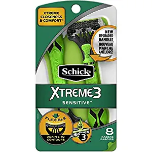 Schick Extreme 3 Mens Sen Size 8ct Schick Extreme 3 Mens Sensitive 8ct