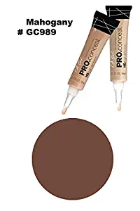 LA Girl Pro High Definition Concealer (1, GC 989 Mahogany)