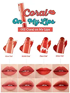 I'M MEME I'm Mutli Lip Crayon Matte 4 Coral Colors Crayon Lipstick in One Korean Cosmetics#Dab1019