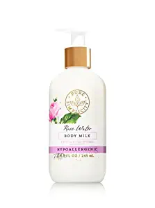 Bath & Body Works Pure Simplicity - ROSE WATER Body Milk - Hypoallergenic 8.3 fl oz