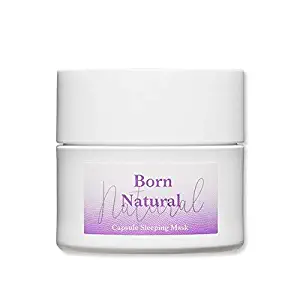 VT X BTS Born Natural CAPSULE SLEEPING MASK 1.69 fl.oz. / 50ml, Water gel mask, watery cream, daily moisturizer, moisturizing cream