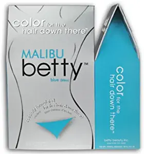 Betty Beauty Malibu (Aqua Blue) Betty - Color for The Hair Down There Hair Coloring Kit