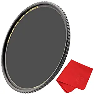 Breakthrough Photography 77mm X4 3-Stop Fixed ND Filter for Camera Lenses, Neutral Density Professional Photography Filter, MRC16, Schott B270 Glass, Nanotec, Ultra-Slim, Weather-Sealed