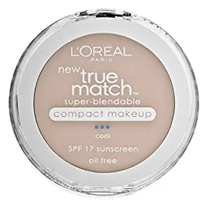 L'Oreal Paris True Match Super-Blendable Compact Makeup, Natural Ivory, 0.30 Ounces