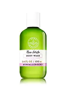 Bath and Body Works Pure Simplicity Rose Water HYPOALLERGENIC BODY WASH - Travel Size