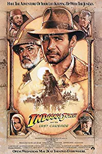 Posters USA - Indiana Jones and the Last Crusade Movie Poster GLOSSY FINISH) - MOV063 (24" x 36" (61cm x 91.5cm))