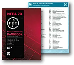 NFPA 70 National Electrical Code, NEC, Handbook (Hardcover) 2017 Edition