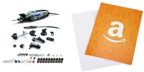 Dremel 4300-9/64 Rotary Tool with $10 Amazon Gift Card Bundle