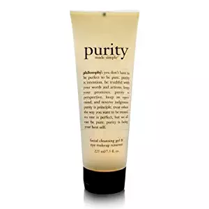 Philosophy Purity Made Simple Facial Cleanser Gel & Eye Makeup Remover 225ml/7.5oz