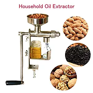 Vinmax Manual Oil Press Machine Household Oil Extractor Peanut Nuts Seeds Oil Press Machine Expeller Oil Extractor Machine