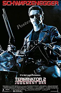 Posters USA Terminator 2 Judgment Day Movie Poster GLOSSY FINISH - MOV078 (24" x 36" (61cm x 91.5cm))