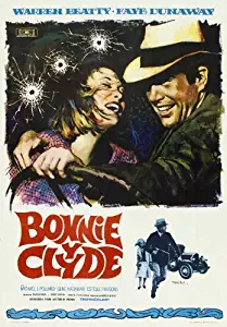 27 x 40 Bonnie and Clyde Movie Poster