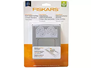 Fiskars Perfectly Paisley AdvantEdge Border Punch, Large Cartridge (101760-1001)