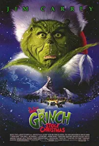 MariposaPrints 66412 How The Grinch Stole Christmas Movie Jim Carrey Decor Wall 36x24 Poster Print