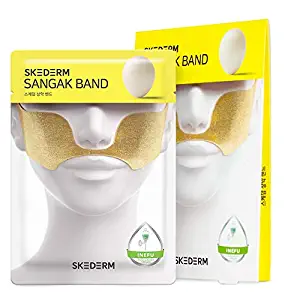 SKEDERM Upper Jaw Lifting SANGAK Band, Reduces Smile Lines, Wrinkle Patches Gold Treatment Smoothing and Firming for Face, Pack of 1