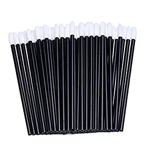 300pcs Disposable Lip Brush Lip Gloss Applicators Lipstick Wands Tool Kits (300)