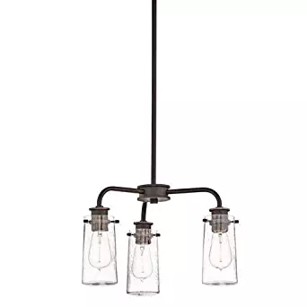 Ladero 3 Light Semi-Flush Mount Chandelier