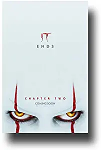 IT Chapter Two Poster Movie Promo 11 x 17 inches IT Ends White