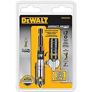 DEWALT DWA3HLDIR IMPACT READY FlexTorq Bit Tip Holder with Screwlock System