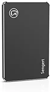 2.5" 320GB Portable External Hard Drive Sengert USB3.0 Mobile HDD Storage for PC, Mac, Desktop, Laptop and MacBook 3.0 for PC,Mac, Laptop, Xbox One, Xbox 360(Black)