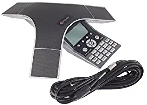 Polycom SoundStation IP 7000 SIP Conference Phone (POE Expandable with 25 Foot Cable), 2200-40000-001