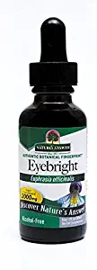 NATURE'S ANSWER, Eyebright herb Alcohol Free Extract - 1 fl oz Eyebright Healthy Vision Support, 2000 mg for Healthy Vision and Eyesight