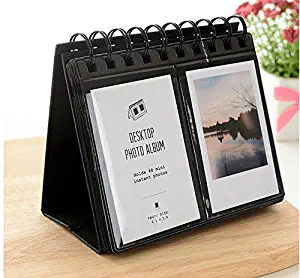 Ryhpez Photo Album - 68 Films Desktop Instax Frames Collection -Black