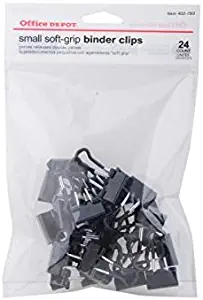 Office Depot Brand Binder Clips, Small, 3/4