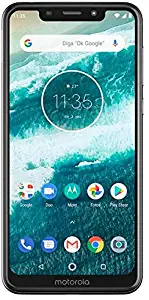 Motorola One XT1941-3 32B Unlocked GSM Dual-SIM Phone w/Dual 13+2 Megapixel Camera - White