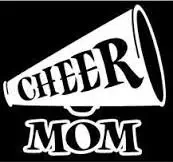 Chase Grace Studio Cheer Mom Cheerleading Gymnastics Sports Mom Vinyl Decal Sticker|White|Cars Trucks Vans SUV Laptops Wall Art|5