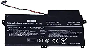 Binger New AA-PBVN3AB Replacement Laptop Battery Compatible With Samsung 5 Series 510R NP470 NP470R5E NP370R4E BA43-00358A(11.4V 43Wh 3780Wh)