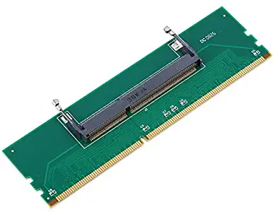 Coodio DDR3 Laptop SO-DIMM to Desktop DIMM Memory RAM Connector Adapter