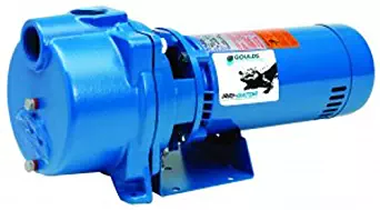 GOULDS Pumps GT15 IRRI-Gator Self-Priming Single Phase Centrifugal Pump, 1.5 hp, Blue