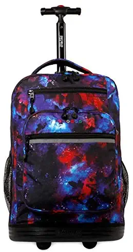 J World New York Sundance Laptop Rolling Backpack