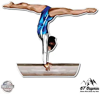 Gymnastics - Vinyl Sticker Waterproof Decal