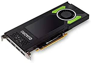 PNY Technologies Nvidia Quadro P4000 - The World's Most Powerful Single Slot Professional Graphics Card (VCQP4000-BLK)