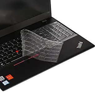 LEZE - Keyboard Cover Compatible with Thinkpad E15 T15 L15 T570 T575 T580 T590 L590, Thinkpad P15s P51s P15s P52 P52s P72 P73 Laptop - TPU