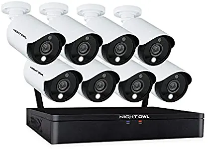 Night Owl Home Security Camera System with 8 Wired 1080p HD Indoor/Outdoor Cameras with Night Vision (Expand up to an Additional 4 Wireless Devices), 1 TB Hard Drive