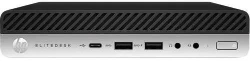 HP EliteDesk 705 35W G4 Desktop Mini PC, AMD Ryzen 5 PRO, 8GB RAM, 256GB SSD, Windows 10 Pro, 4HX42UT