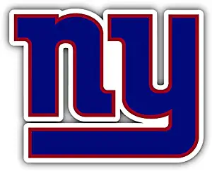 Giants Football - New York Logo Decal 5'' X 4''